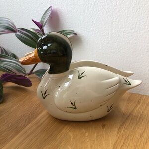 Vintage Otagiri Japan Ceramic Duck Napkin Holder Cottagecore